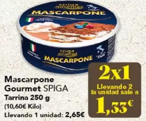 Spiga - Mascarpone Gourmet