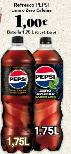 pepsi - Refresco Lima O Zero Cafeina