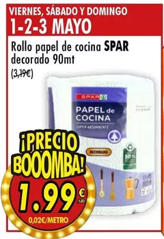 Spar - Rollo Papel De Cocina