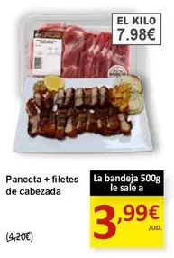 Panceta + Filetes De Cabezada