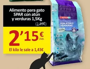 Spar - Alimento Para Gato Con Atun Y Verduras