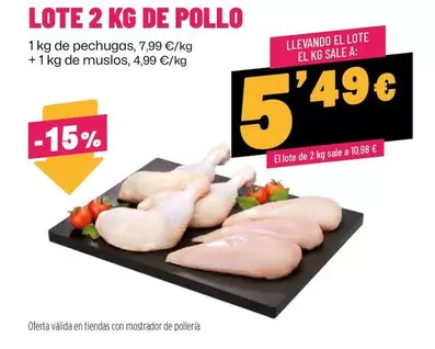 Lote 2 Kg De Pollo