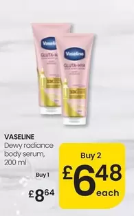 Vaseline - Dewy Radiance Body Serum 