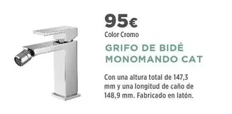 Grifo De Bidé Monomando Cat