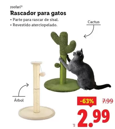 Zoofari - Rascador Para Gatos