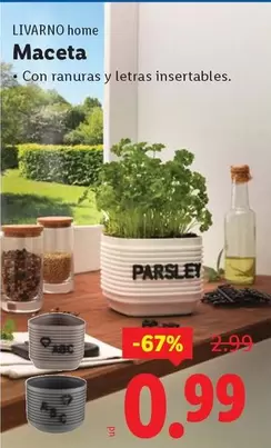 Livarno Home - Maceta