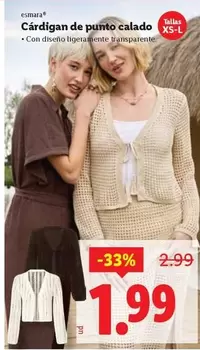 Esmara - Cárdigan De Punto Calado