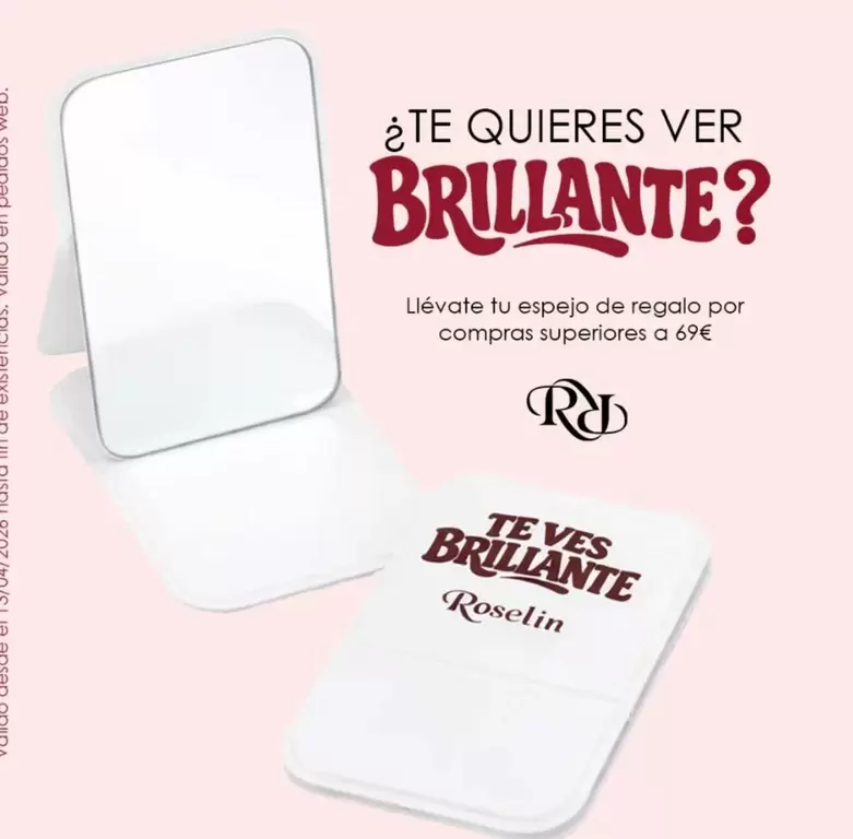 Brillante - Llévate Tu Espejo De Regalo Por Compras Superiores