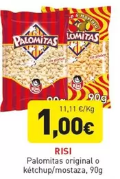 Risi - Palomitas Original O Ketchup/Mostaza
