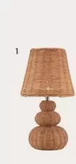 Hasfield Rattan Rechargeable Table Lamp