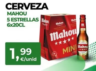 Mahou - Cerveza 5 Estrellas