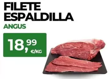 Filete Espaldilla Angus
