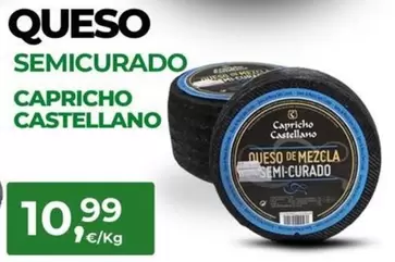 Capricho Castellano - Queso Semicurado