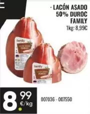 Family - Lacón Asado 50% Duroc