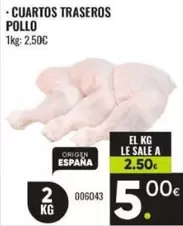 Cuartos Traseros Pollo