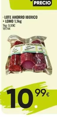 Lote Ahorro Iberico + Lomo