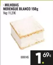Milhojas Merengue Blanco