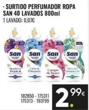San - Surtido Perfumador Ropa
