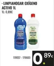 Limpiahogar Oxígeno Activo