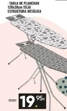 Telai - Tabla De Planchar 120x38cm Tela Estructura Metalica