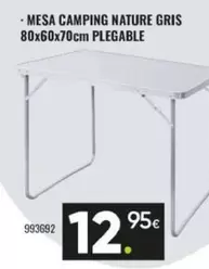 Nature - Mesa Camping  Gris