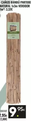 Canizo Bambú Partido Natural Verdoor