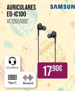 Samsung - Auriculares E0-IC100