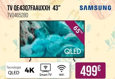 Samsung - Tv QE43Q7FAAUXXH 43"