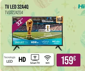 Hisense - TV Led 32A4Q