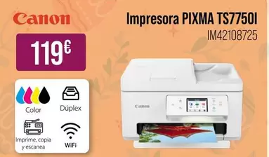 Canon - Impresora PIXMA TS7750I