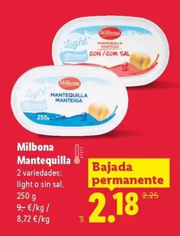Milbona - Mantequilla