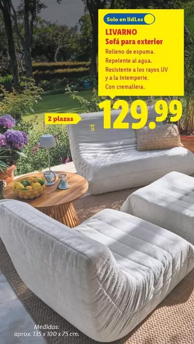 Livarno - Sofa Para Exterior