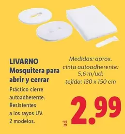 Livarno - Mosquitera Para Abri Y Cerrar