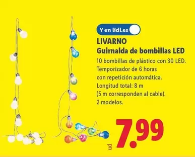 Livarno - Guirnalda De Bombillas Led