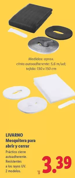 Livarno - Mosquitera Para Abri Y Cerar