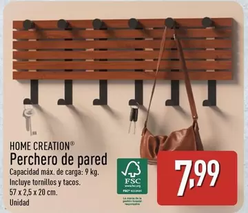 Home Creation - Perchero De Pared