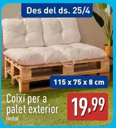 Coixi Per A Palet Exterior