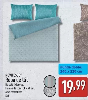 Novitesse - Roba De Llit Funda Doble