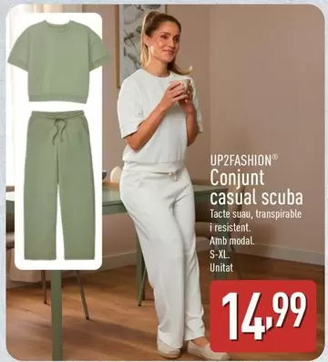 Up2fashion - Conjunt Casual Scuba