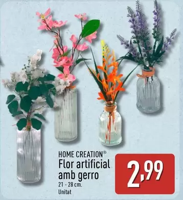 Home Creation - Flor Artificial Amb Gerro