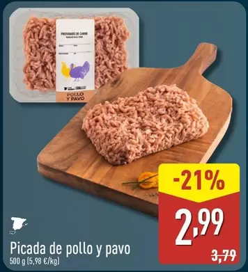 Picada De Pollo Y Pavo