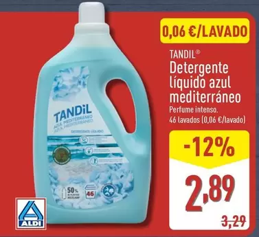 Tandil - Detergente Liquido Azul Mediterraneo