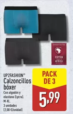 Up2fashion - Calzoncillos Boxer