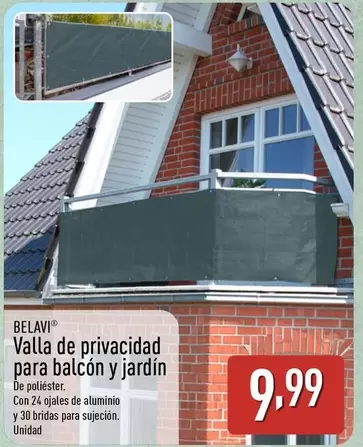 Belavi - Valla De Privacidad Para Balcon Y Jardín