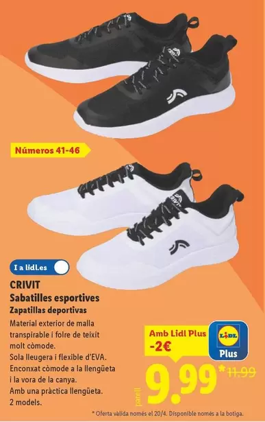 Crivit - Zapatillas Deportivas