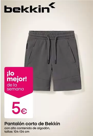 Pantalon Corto De Bekkin
