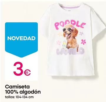 Camiseta 100% Algodón