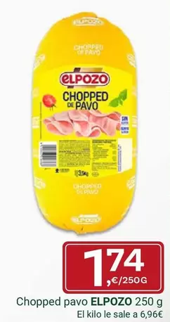 elpozo - Chopped Pavo