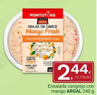 Argal - Ensalada Cangrejo Con Mango