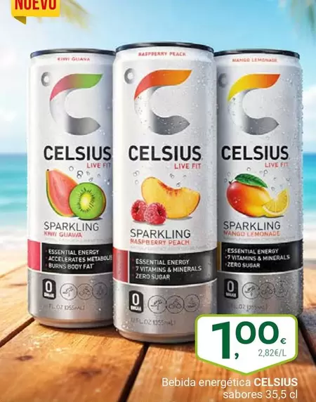 kiwi - Bebida Energética Sabores